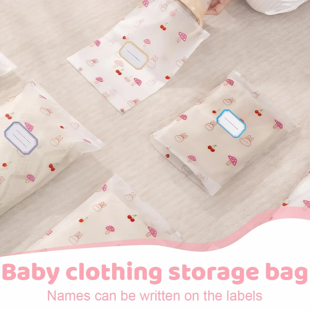 Sachets de rangement pour bébé hôpital réutilisables 10 pièces pour voyages piscine sport maternelle