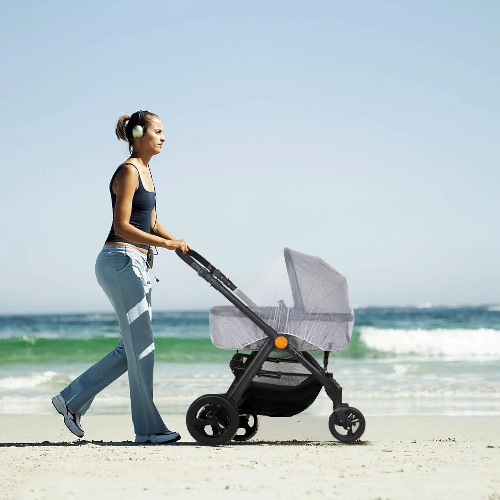 LEMESO Moustiquaire Poussette Universelle Anti-Insectes pour Bébés