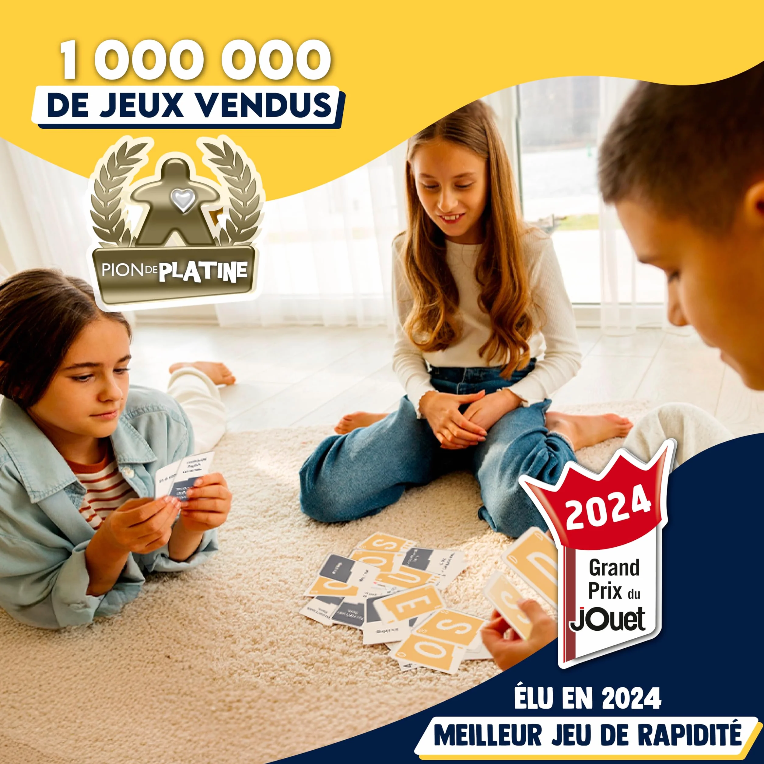 ATM Gaming Speedbac - Jeu de société Famille et Amis - 2 à 7 Joueurs - Grand Prix du Jouet 2024