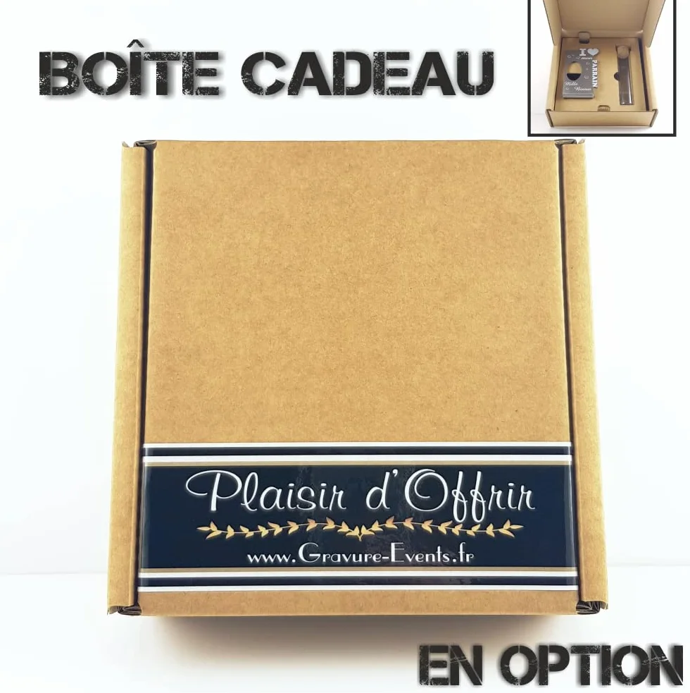 Soliflores Parrain Marraine Cadeau Baptême Noël Lot de 2