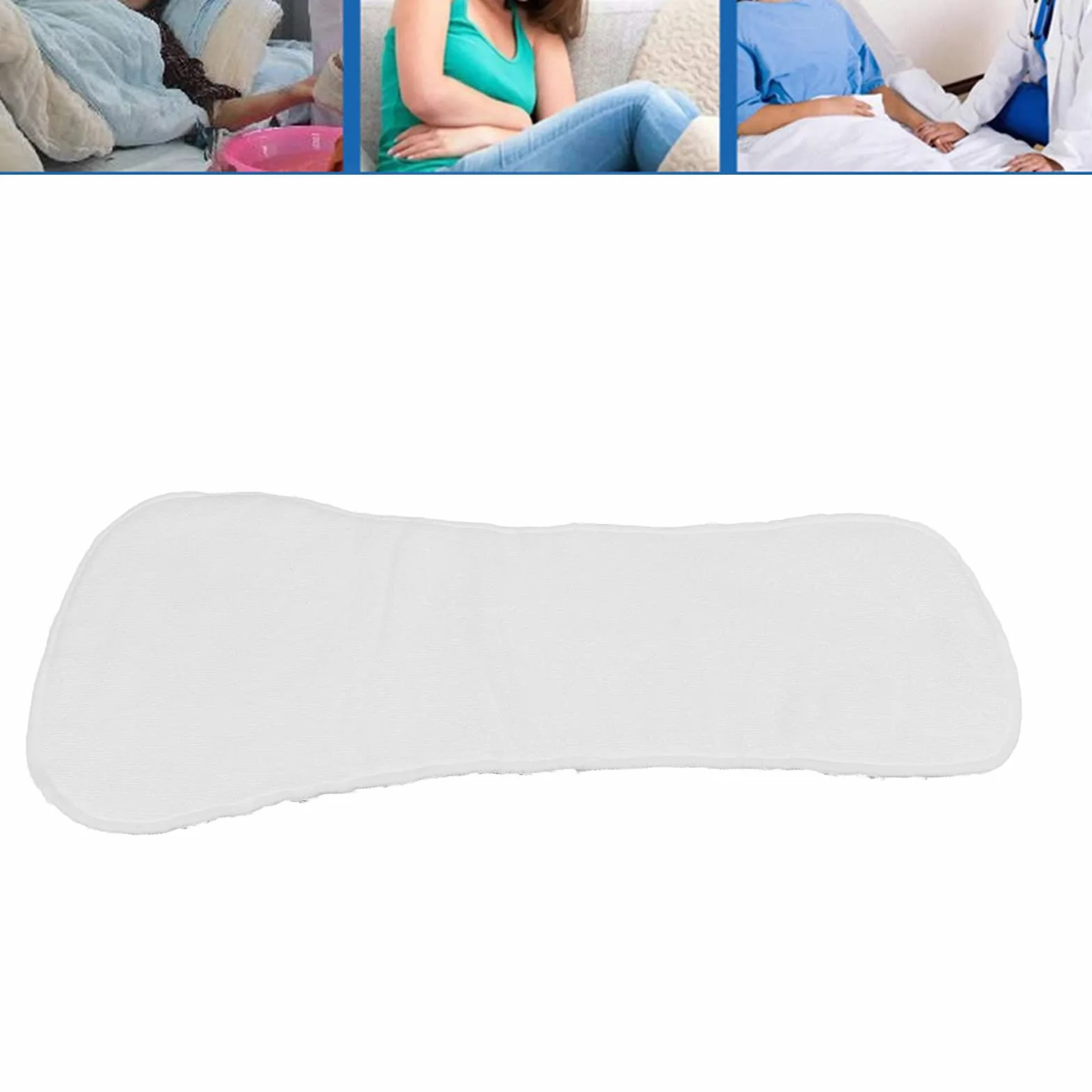 Doublure en Tissu pour Couches Adultes, Lavable, Hautement Absorbante, 23,62 Pouces