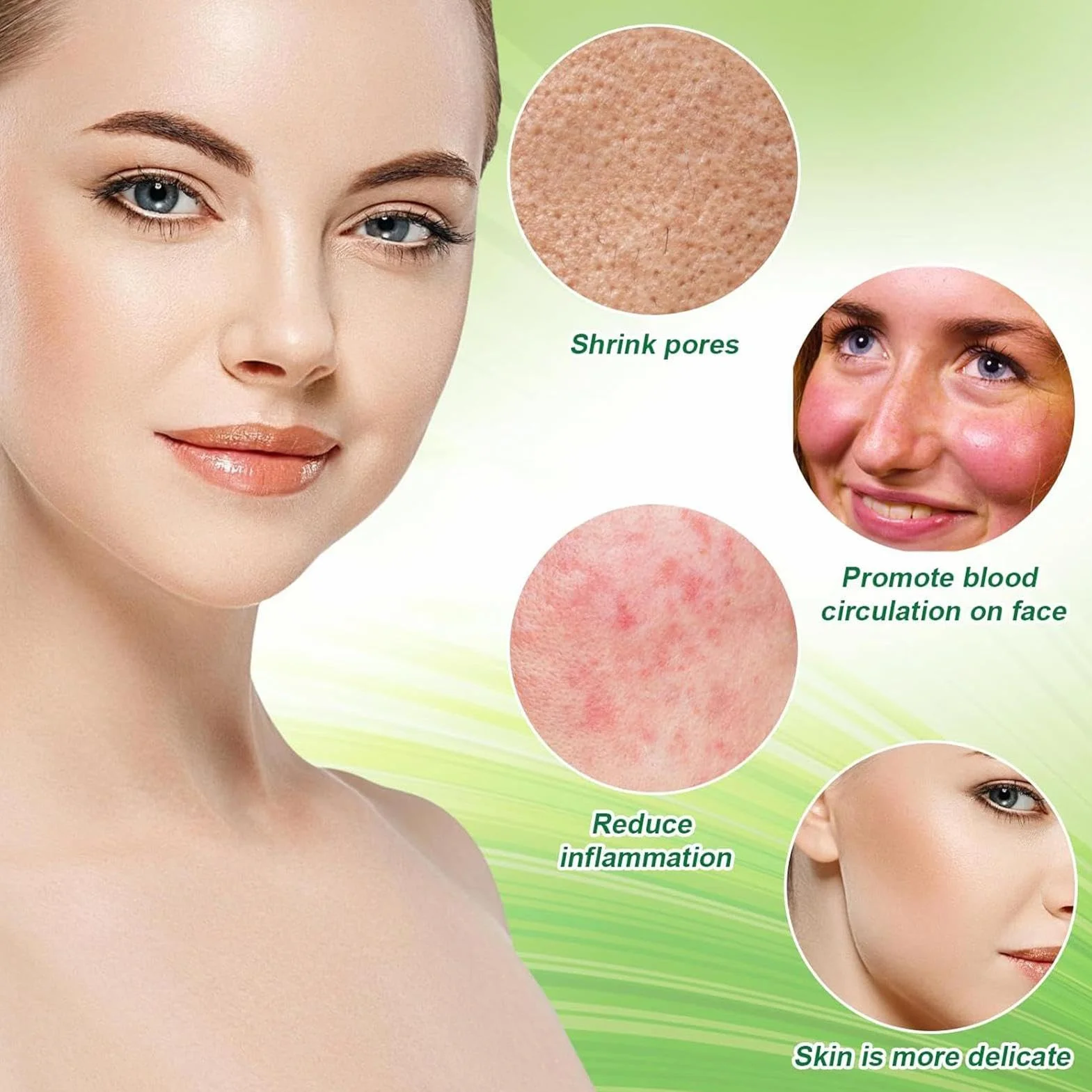 Bol De Visage Pour Glace Avec Ice-tray Intégré, Bol À Glace En Silicone Pour Visage, Bassin De Lavage En Silicone Portable Pliable