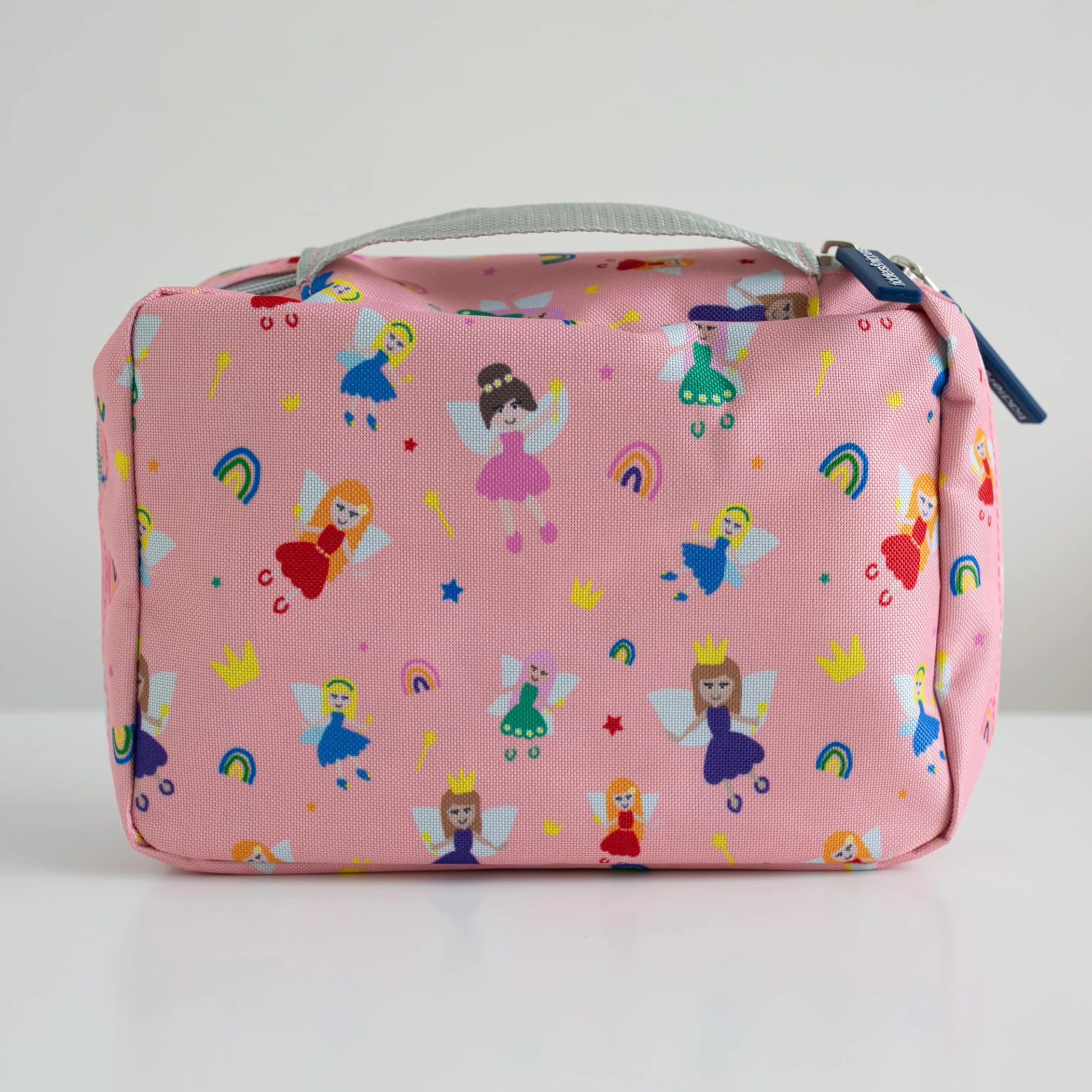 Sac de Lavage de Voyage pour Enfants Suspendu Organisateur Léger Extensible avec Compartiment zippé Poignée Crochet Fées