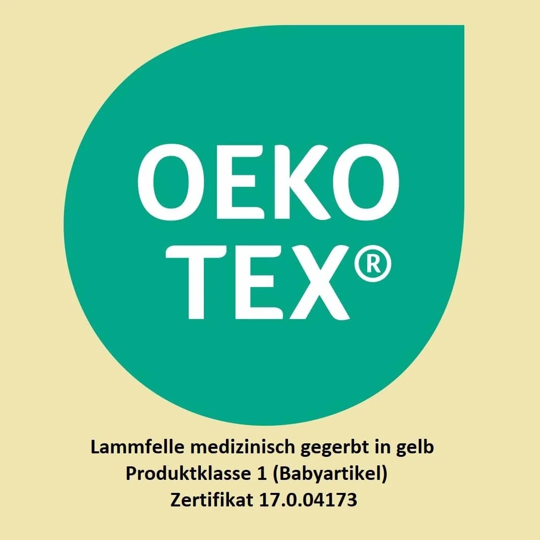 *** Notre LANABEST XXL Peau d'agneau Extra Grande. Lavable à 30° C. Tannage médical, fabriqué en Allemagne. Odeur agréable. Peau d`Agneau rasée a 3 cm. Longueur env. 100 cm